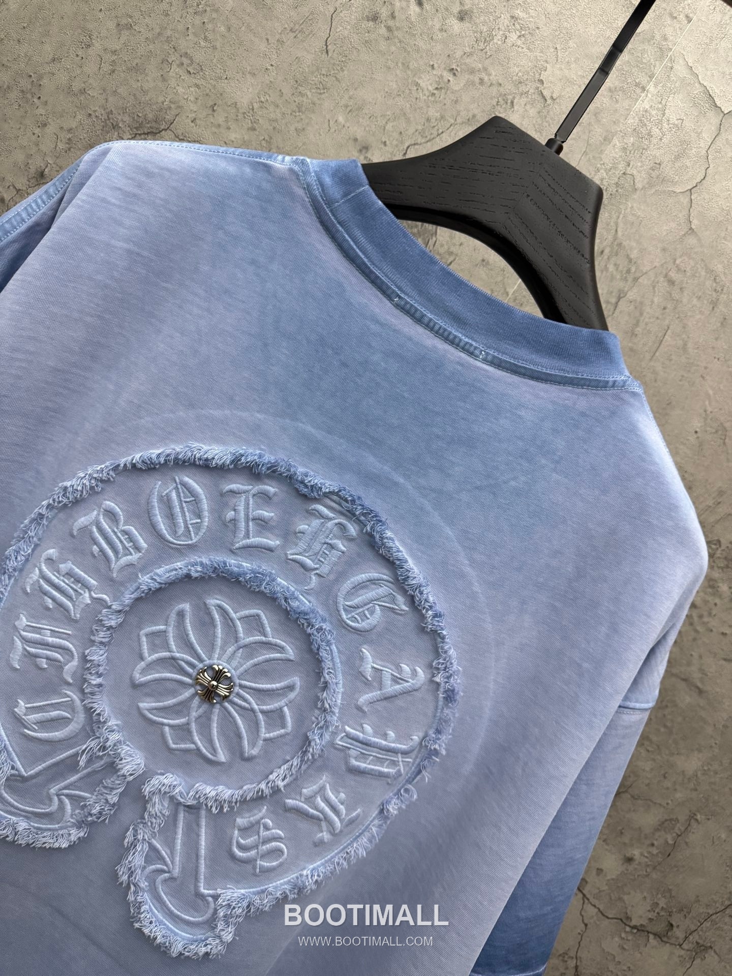 Chrome Hearts Washed Embroidered Short Sleeve T-Shirt 크롬하츠 워싱 자수 반팔 티셔츠 4