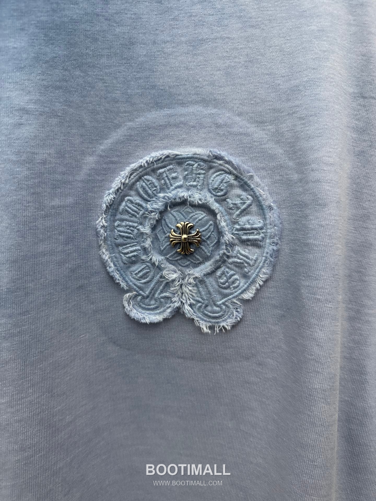 Chrome Hearts Washed Embroidered Short Sleeve T-Shirt 크롬하츠 워싱 자수 반팔 티셔츠 6
