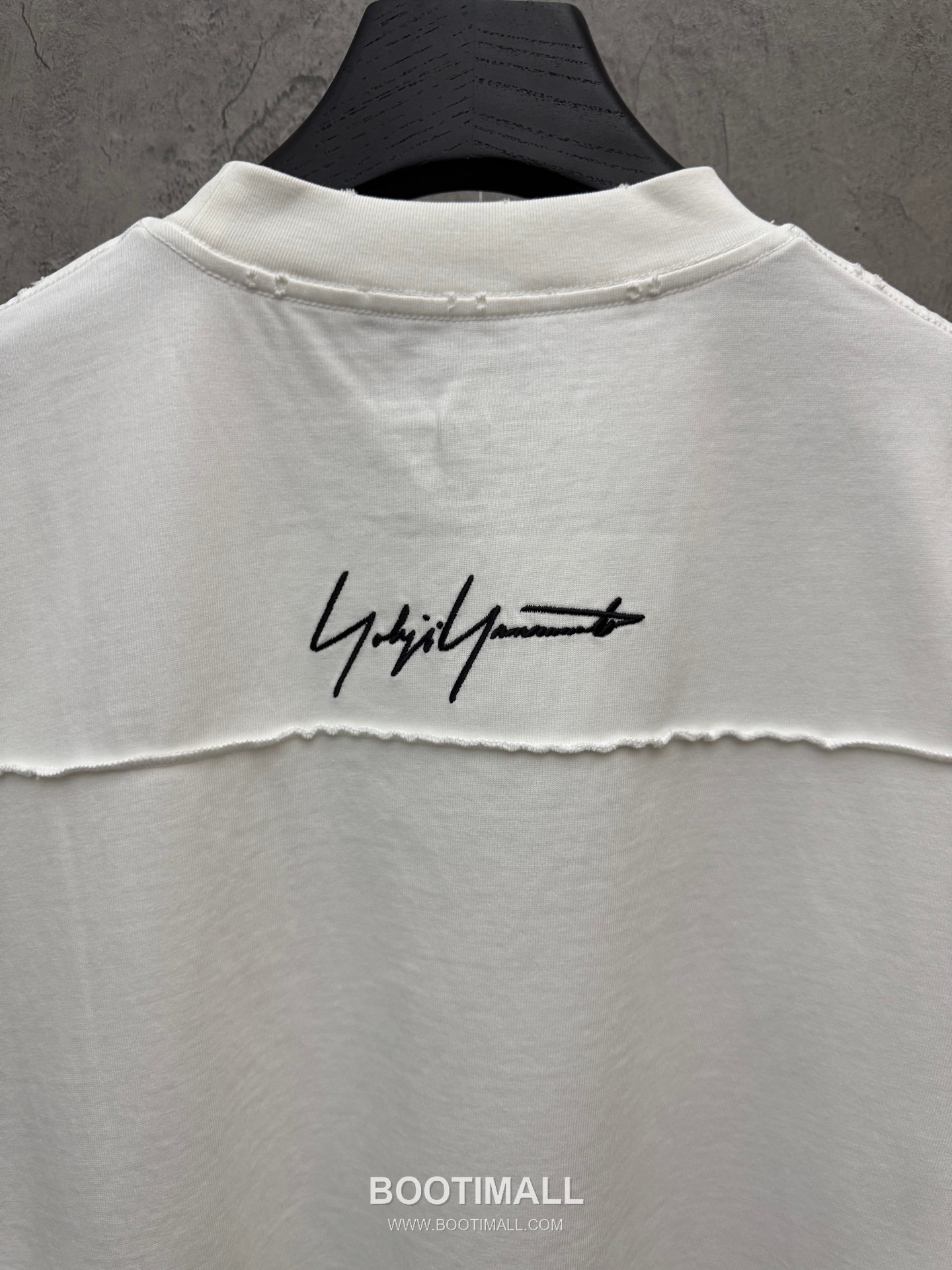 Y-3 3D Embroidery Cotton Short Sleeve T-Shirt 와이쓰리 3D 자수 코튼 반팔 티셔츠 8