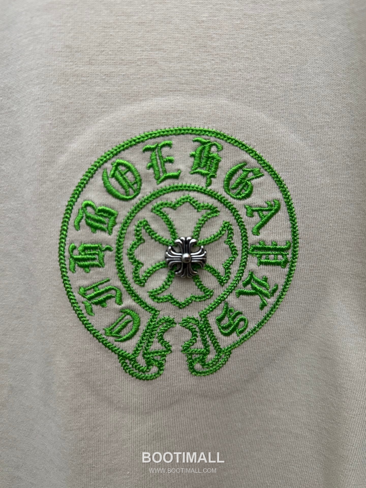 Chrome Hearts Logo Embroidery Cotton Short Sleeve T-Shirt 크롬하츠 로고 자수 코튼 반팔 티셔츠 6