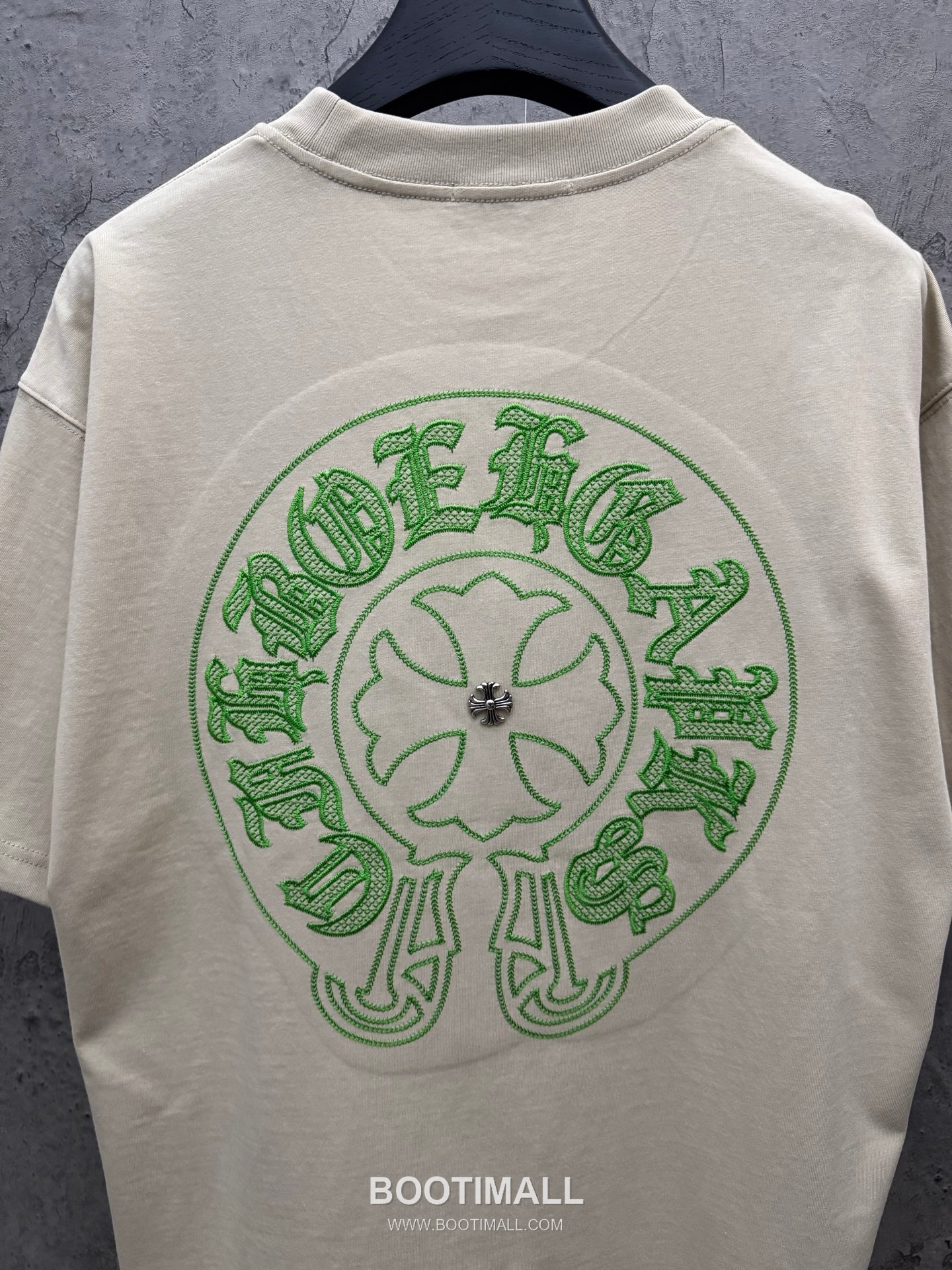 Chrome Hearts Logo Embroidery Cotton Short Sleeve T-Shirt 크롬하츠 로고 자수 코튼 반팔 티셔츠 7