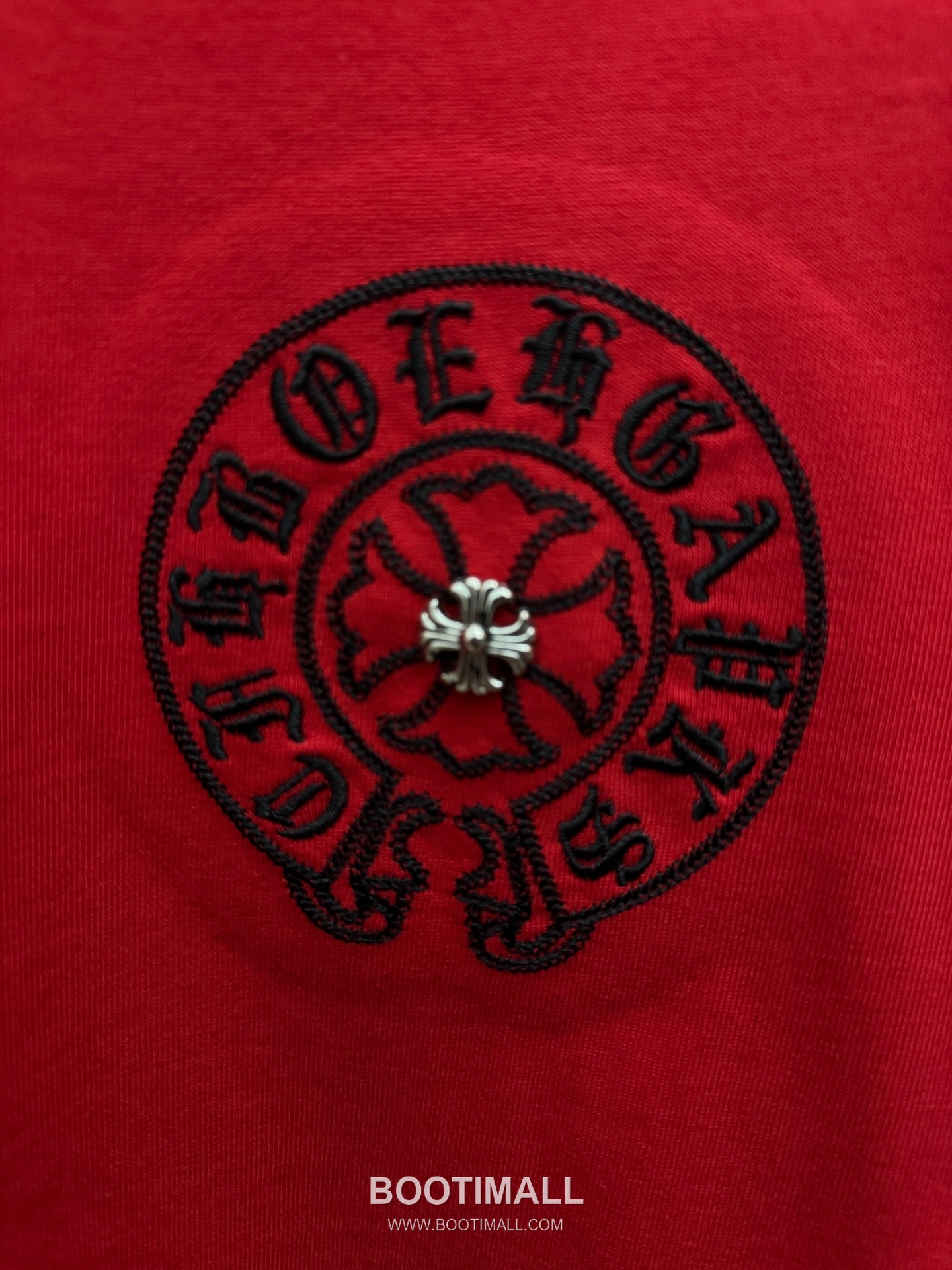 Chrome Hearts Logo Embroidery Cotton Short Sleeve T-Shirt 크롬하츠 로고 자수 코튼 반팔 티셔츠 6