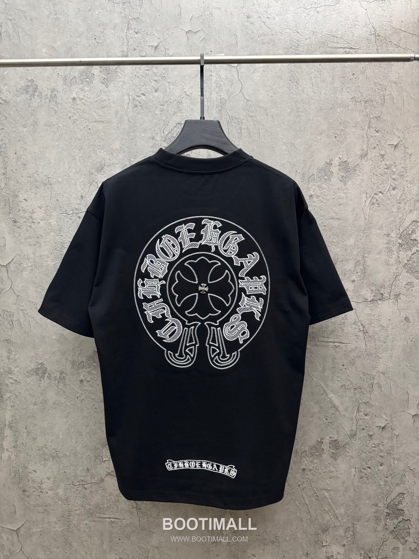Chrome Hearts Laser Embroidery Logo Short Sleeve T-Shirt 크롬하츠 레이저 자수 로고 반팔 티셔츠 2