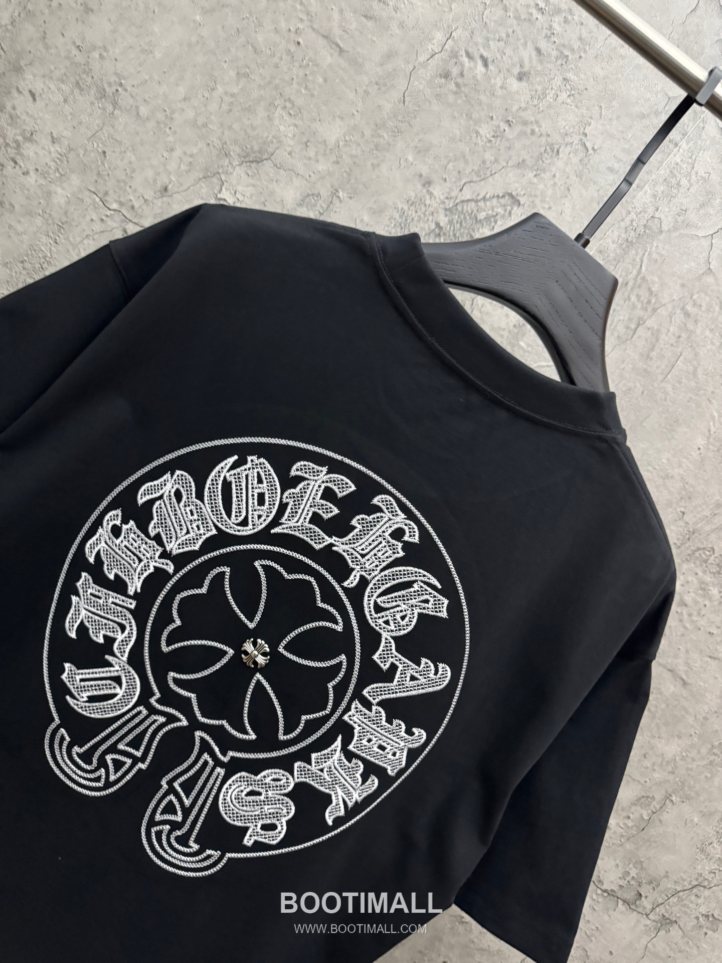 Chrome Hearts Laser Embroidery Logo Short Sleeve T-Shirt 크롬하츠 레이저 자수 로고 반팔 티셔츠 4