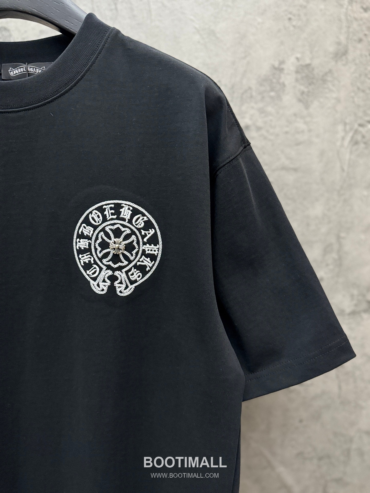 Chrome Hearts Laser Embroidery Logo Short Sleeve T-Shirt 크롬하츠 레이저 자수 로고 반팔 티셔츠 5
