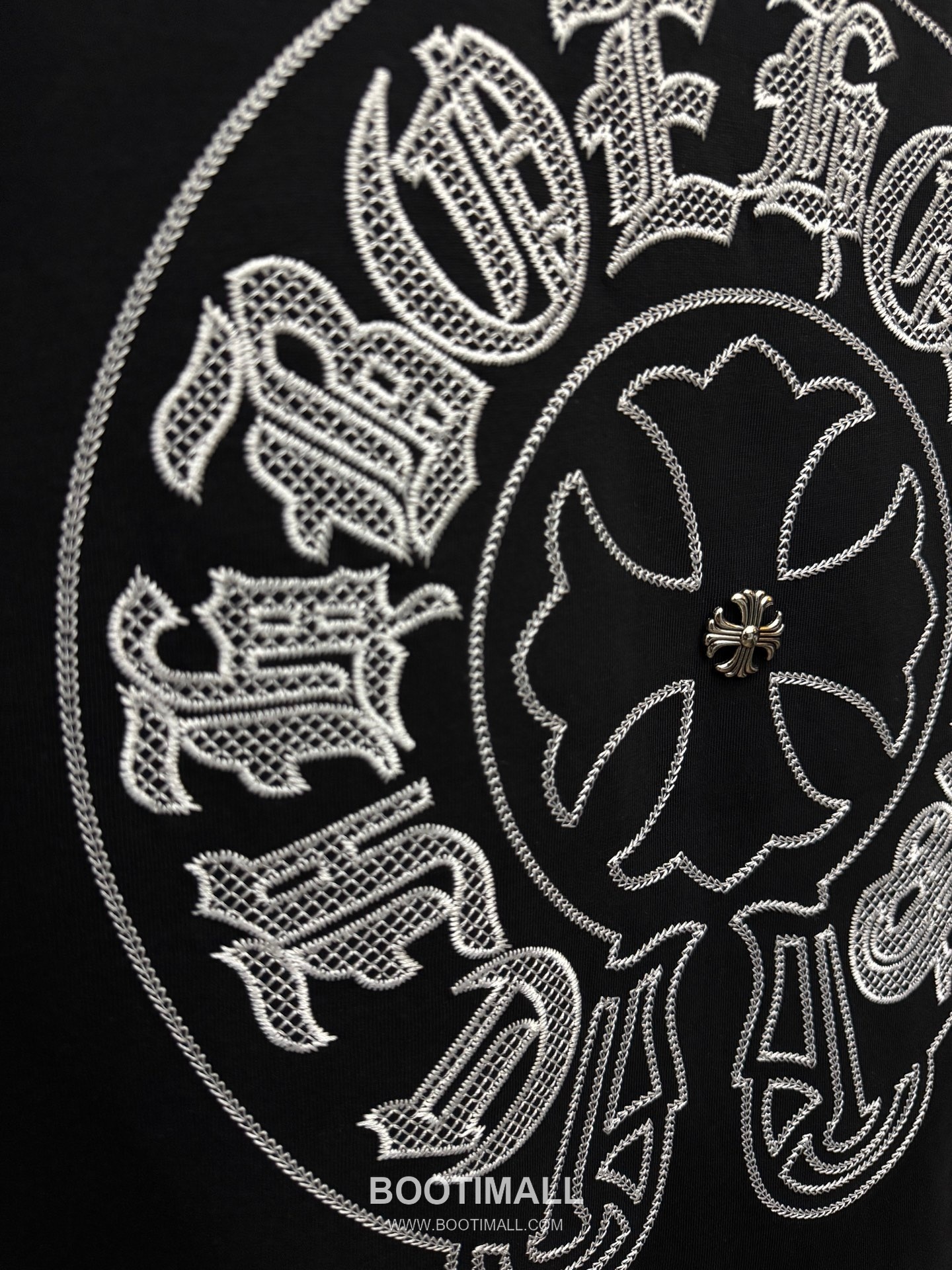 Chrome Hearts Laser Embroidery Logo Short Sleeve T-Shirt 크롬하츠 레이저 자수 로고 반팔 티셔츠 8