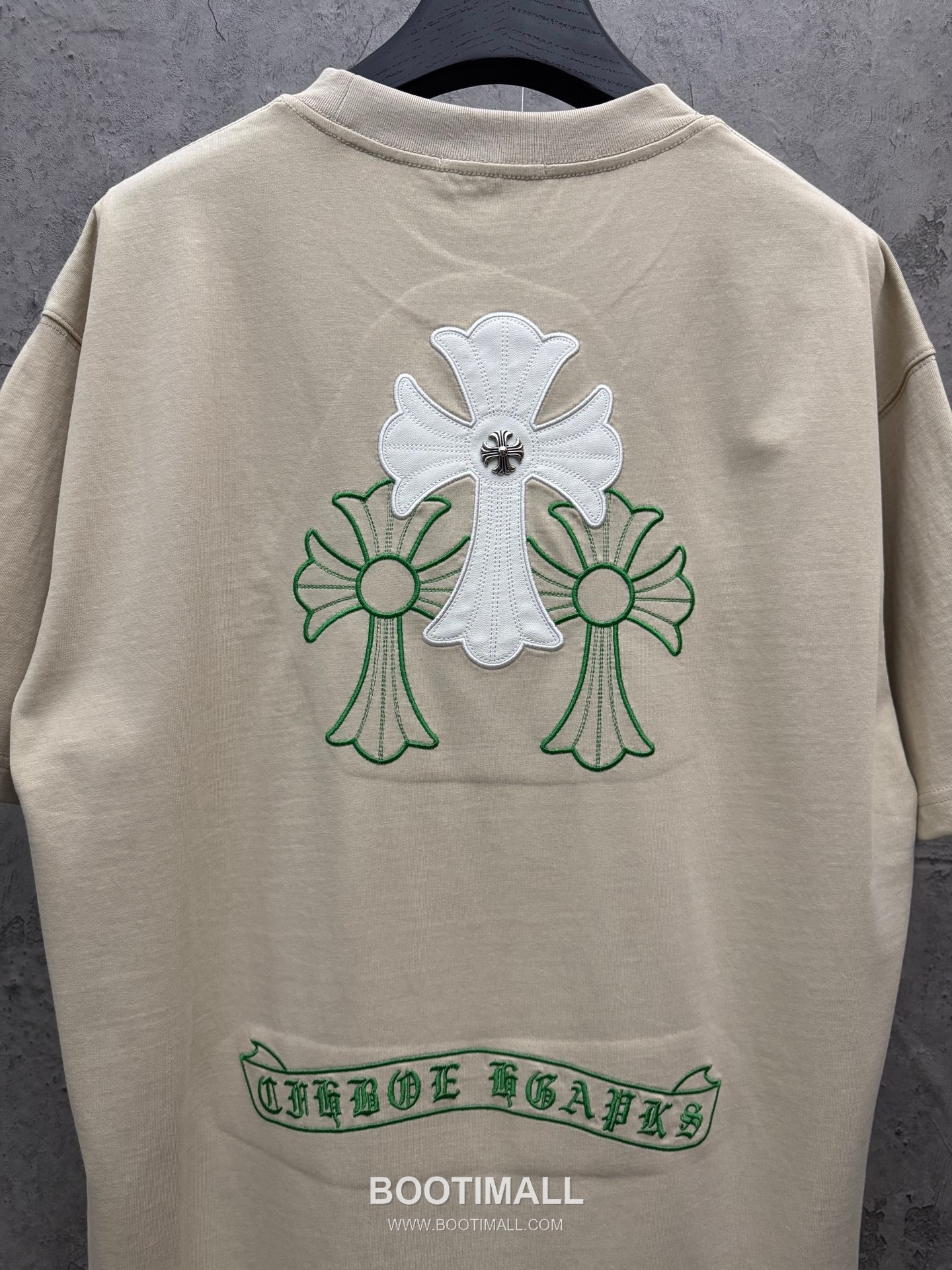 Chrome Hearts Laser Embroidered Cross Short Sleeve T-Shirt 크롬하츠 레이저 자수 크로스 반팔 티셔츠 7