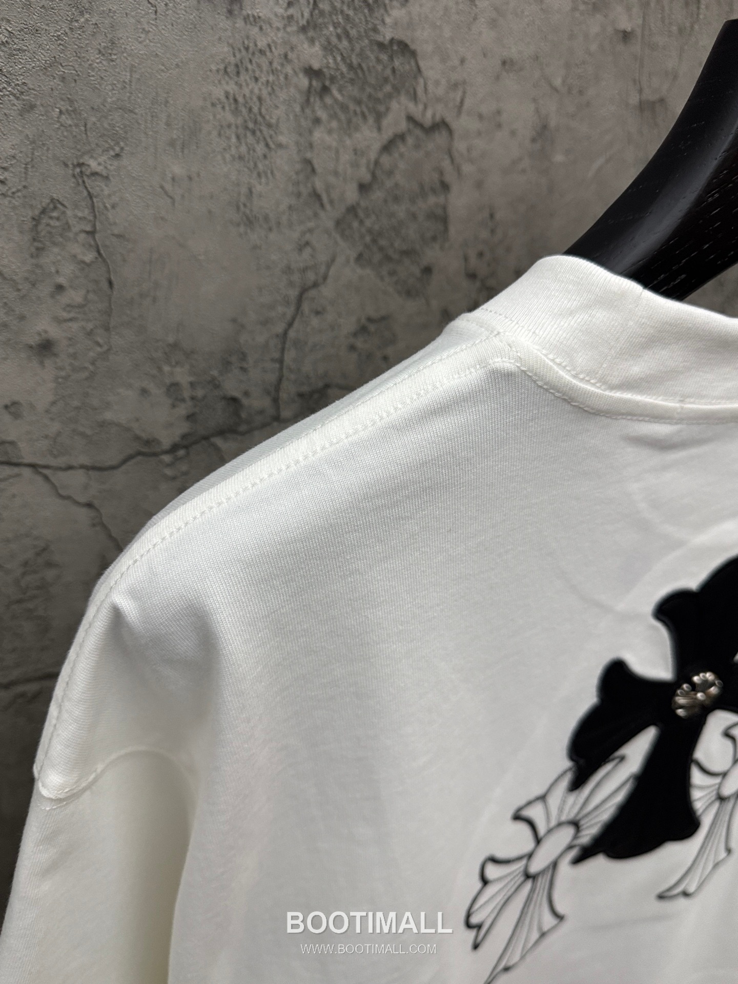 Chrome Hearts Laser Embroidered Cross Short Sleeve T-Shirt 크롬하츠 레이저 자수 크로스 반팔 티셔츠 9