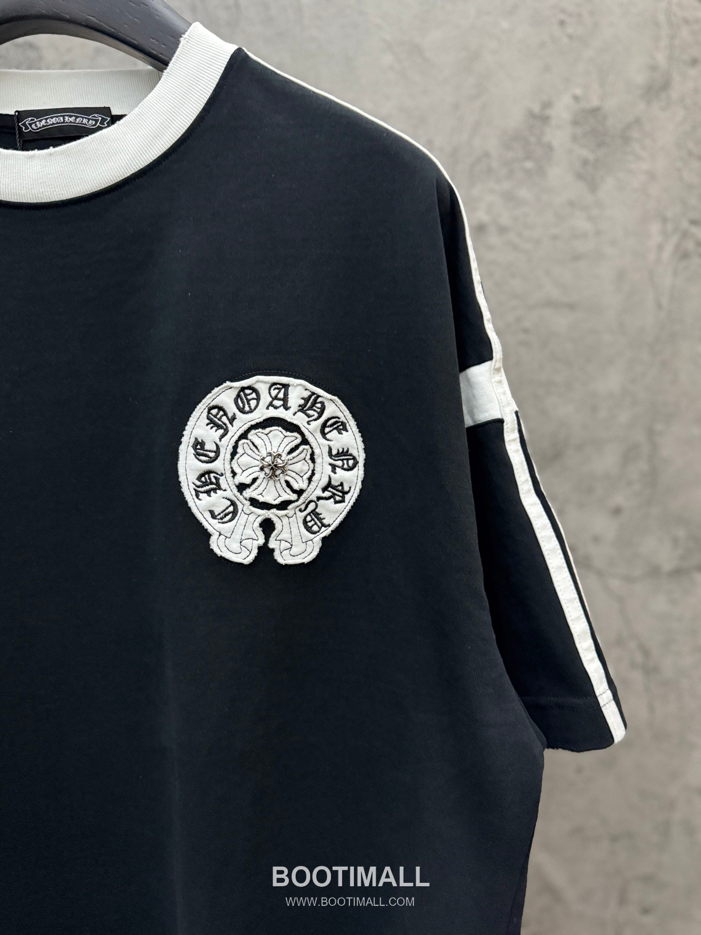 Chrome Hearts Color Block Embroidery Short Sleeve T-Shirt 크롬하츠 컬러 블록 엠브로이더리 5212# 반팔 티셔츠 5