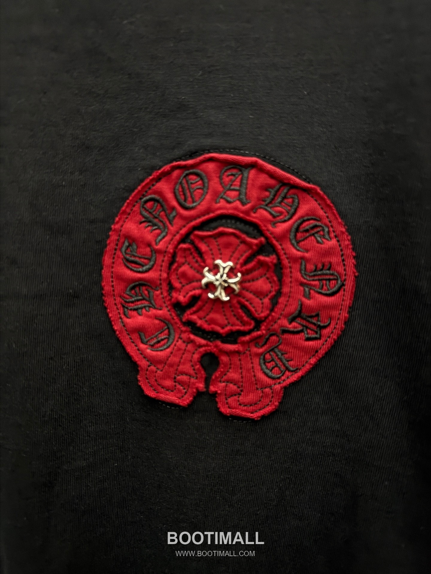 Chrome Hearts Contrast Color Embroidery Short Sleeve T-Shirt 크롬하츠 배색 자수 반팔 티셔츠 5212 6
