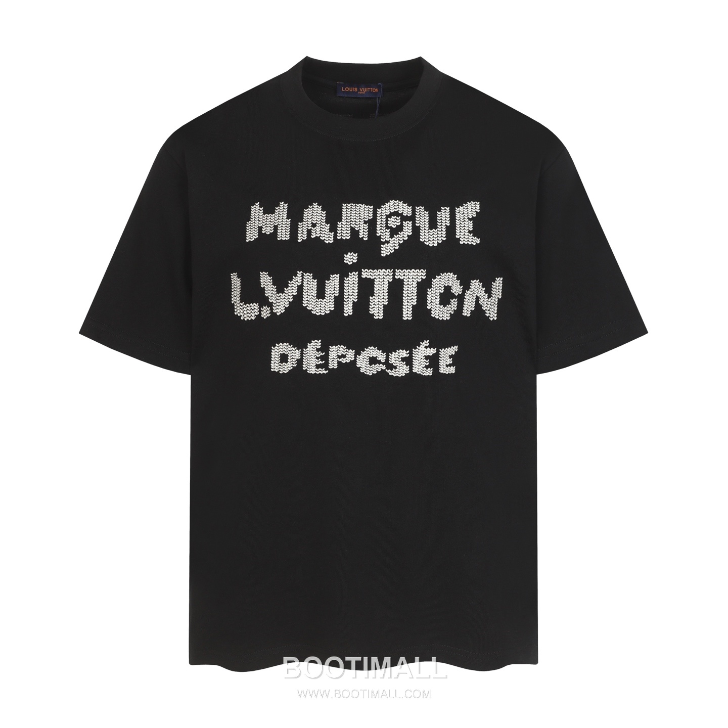 Louis Vuitton Monogram Graffiti Print Round Neck Short Sleeve T-Shirt Cotton 루이비통 모노그램 그라피티 프린트 라운드 넥 반팔 티셔츠 코튼 1