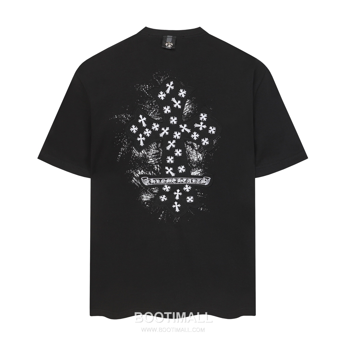 Chrome Hearts Cross Embroidered Round Neck Short Sleeve T-Shirt 크롬하츠 크로스 자수 라운드넥 반팔 티셔츠 2