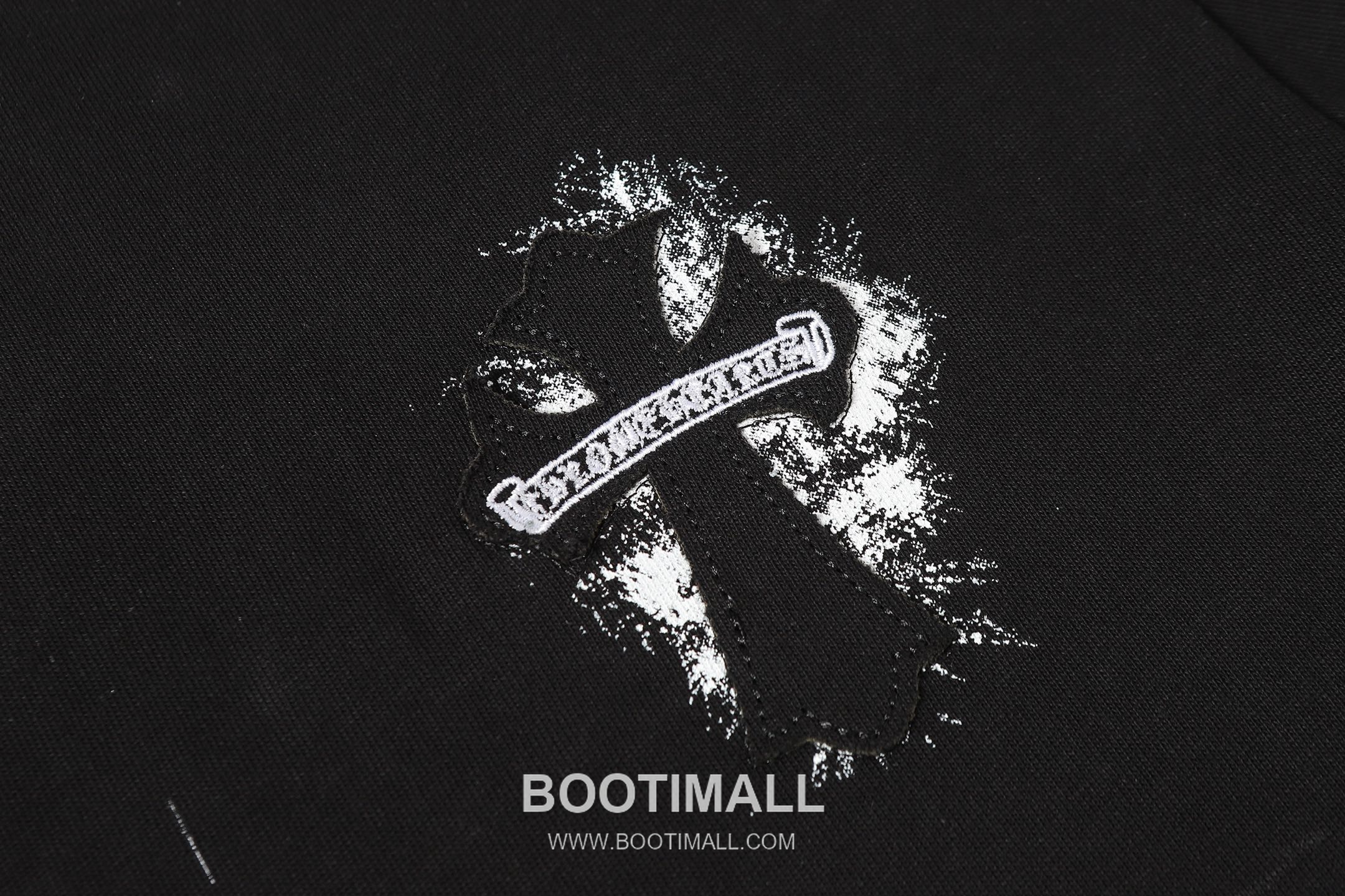 Chrome Hearts Cross Embroidered Round Neck Short Sleeve T-Shirt 크롬하츠 크로스 자수 라운드넥 반팔 티셔츠 5