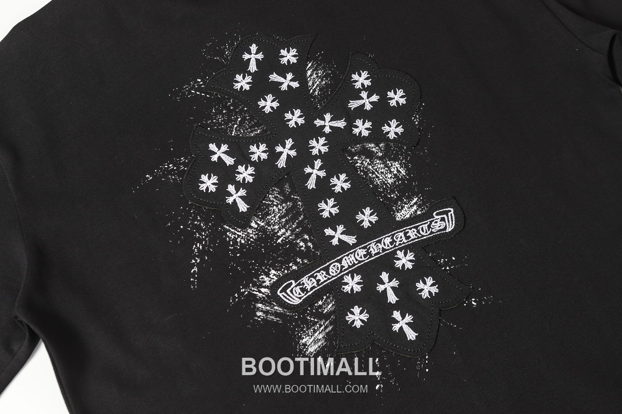 Chrome Hearts Cross Embroidered Round Neck Short Sleeve T-Shirt 크롬하츠 크로스 자수 라운드넥 반팔 티셔츠 6