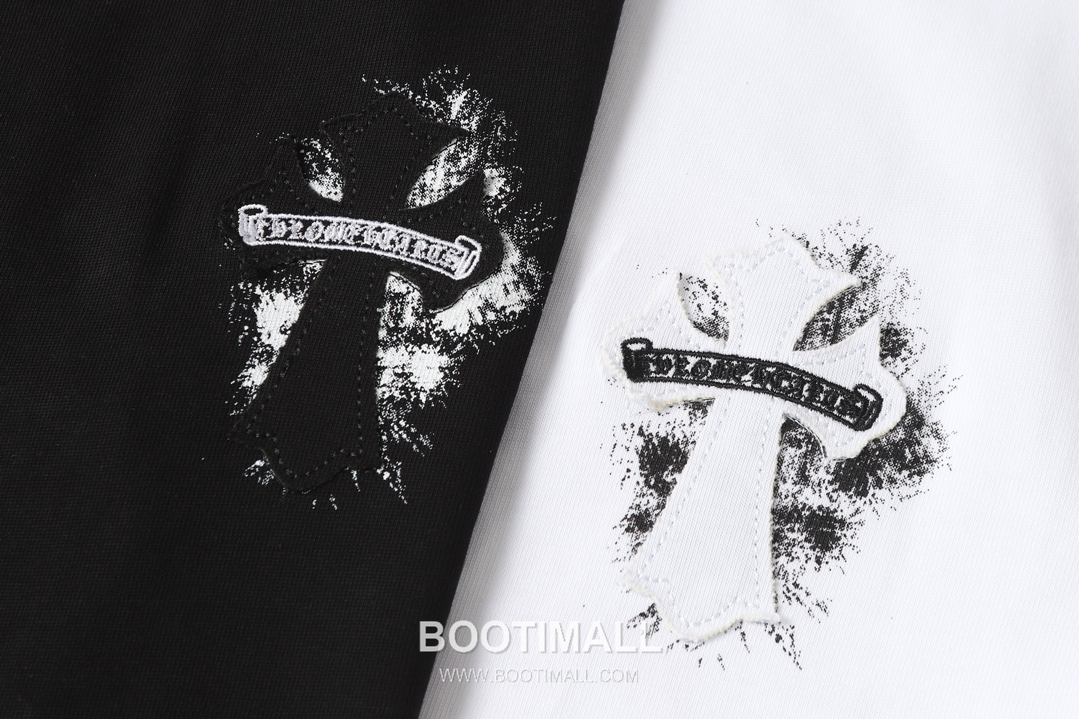 Chrome Hearts Cross Embroidered Round Neck Short Sleeve T-Shirt 크롬하츠 크로스 자수 라운드넥 반팔 티셔츠 8