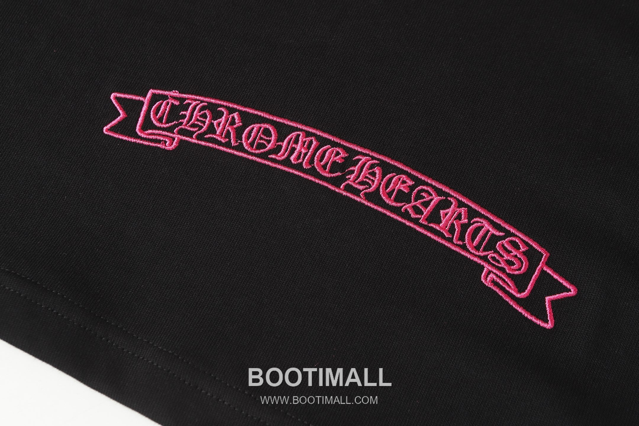 Chrome Hearts Cross Embroidery Fringe Short Sleeve T-Shirt Black White 크롬하츠 크로스 자수 프린지 반팔 티셔츠 블랙 화이트 8