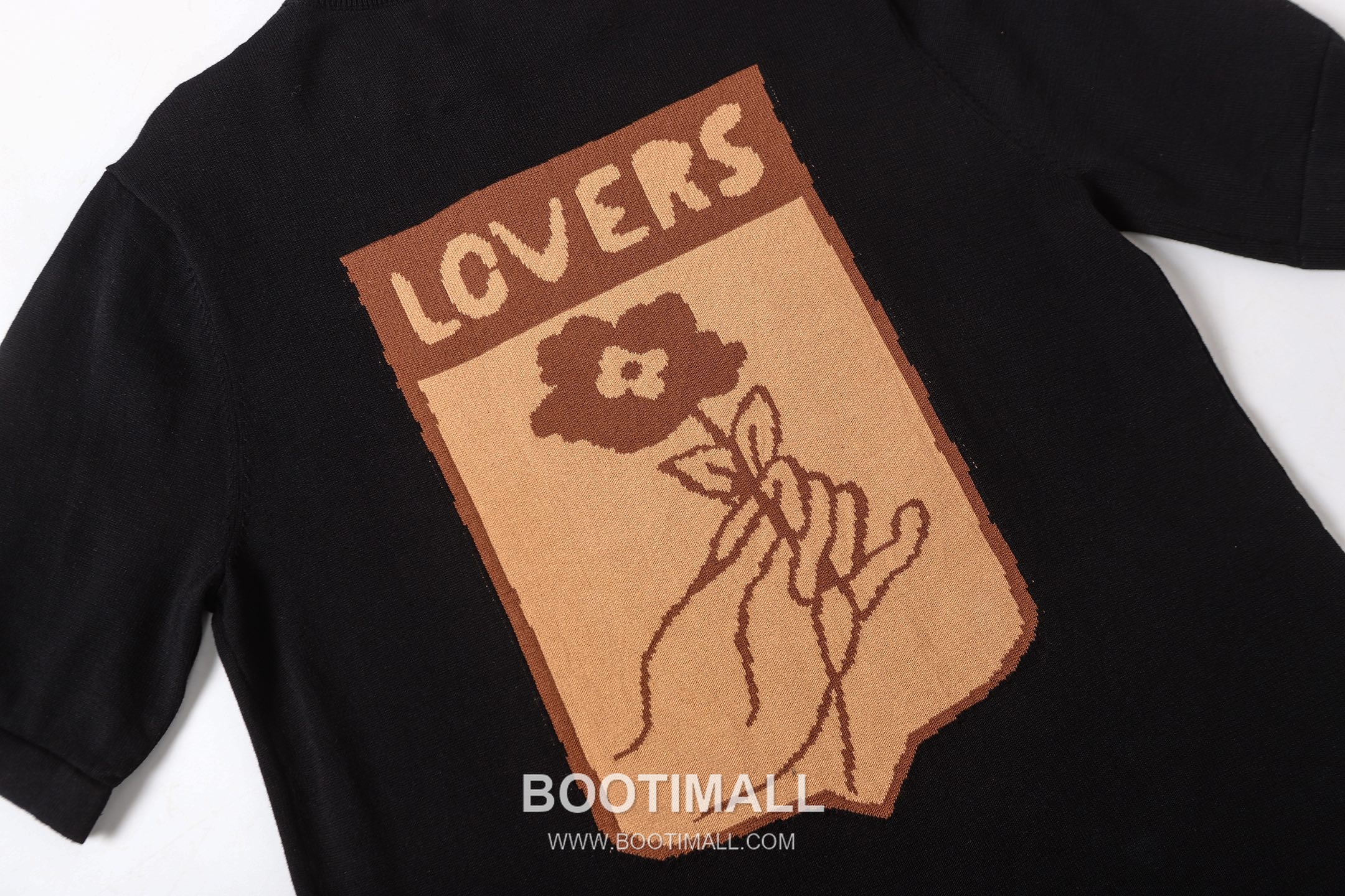 Louis Vuitton Monogram Jacquard Knit Crew Neck Short Sleeve T-Shirt Blue 루이비통 모노그램 자카드 니트 크루넥 반팔 티셔츠 블루 4