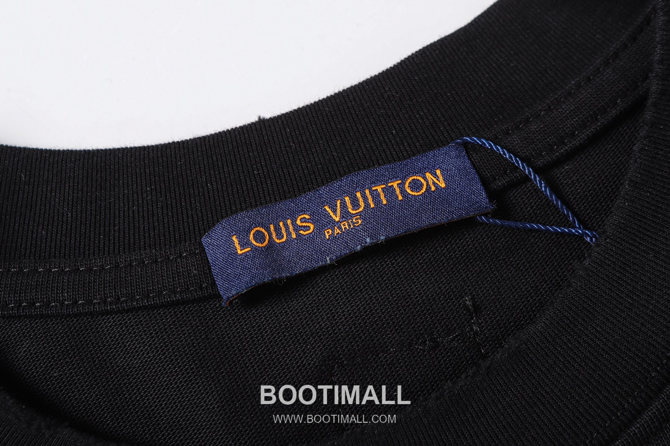 Louis Vuitton Monogram Flower Embroidery Distressed Cotton T-Shirt Black White 루이비통 모노그램 플라워 자수 디스트레스드 코튼 티셔츠 블랙 화이트 15