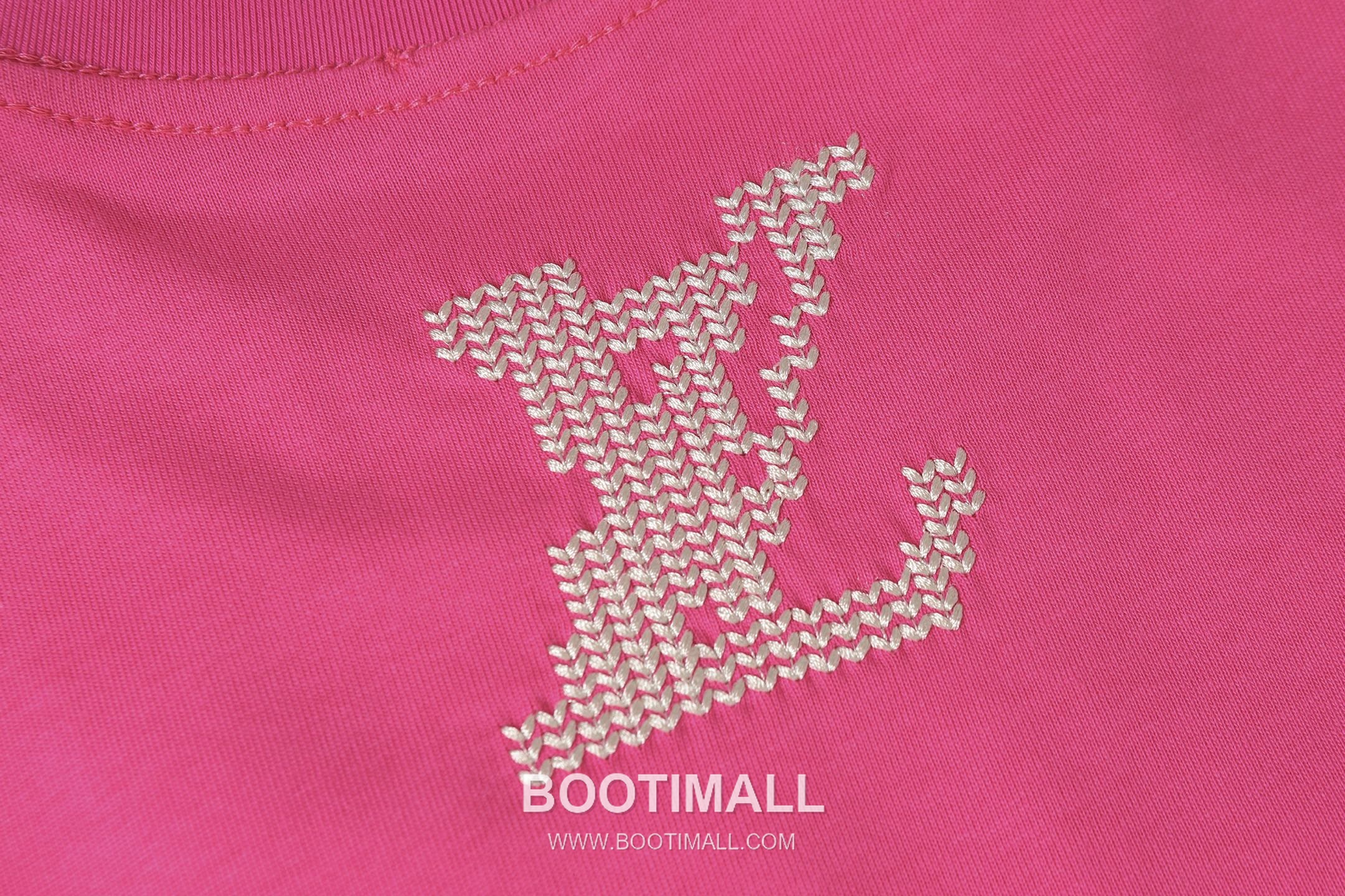 Louis Vuitton Monogram Graffiti Print Round Neck Short Sleeve T-Shirt Cotton 루이비통 모노그램 그라피티 프린트 라운드 넥 반팔 티셔츠 코튼 4