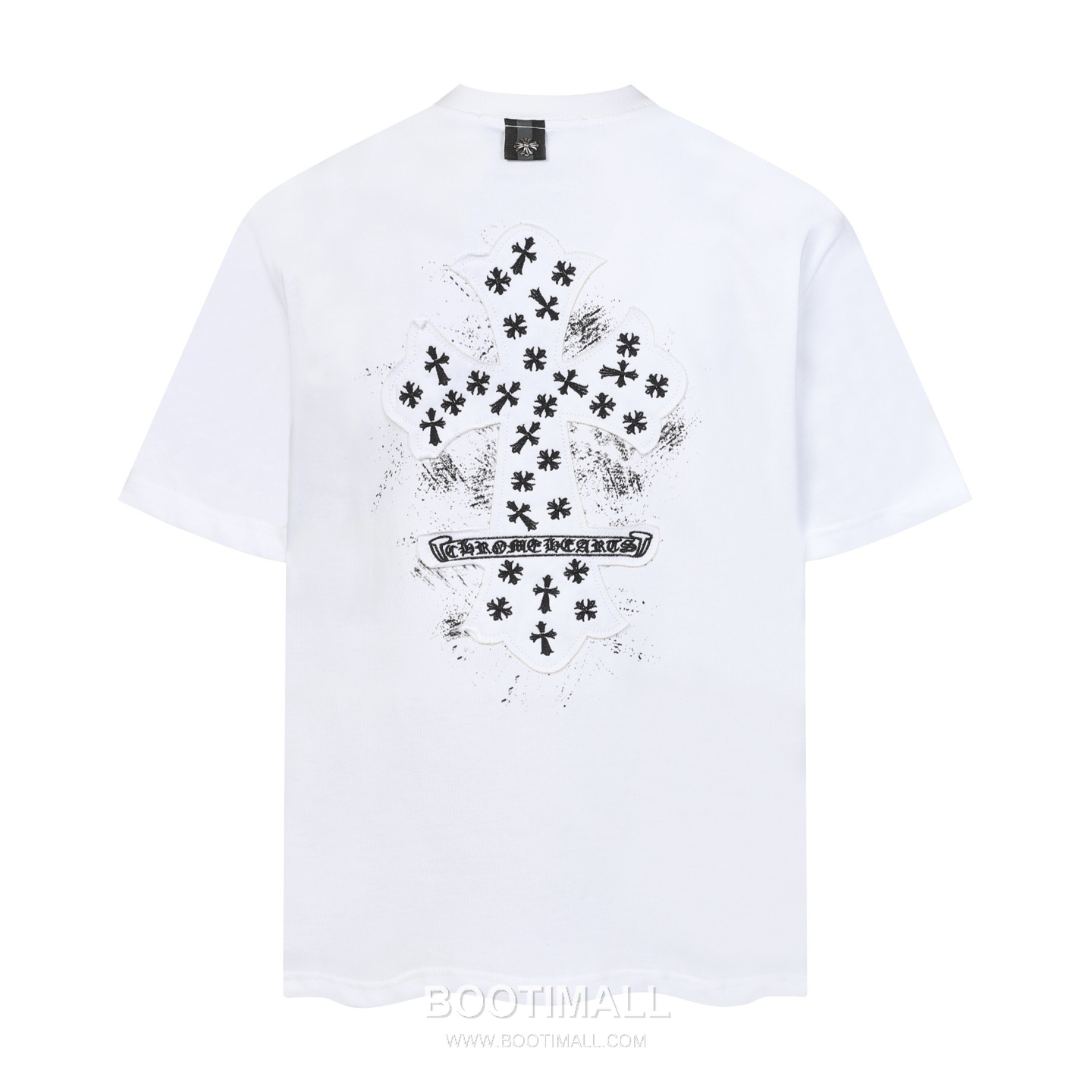 Chrome Hearts Cross Embroidered Round Neck Short Sleeve T-Shirt 크롬하츠 크로스 자수 라운드넥 반팔 티셔츠 2