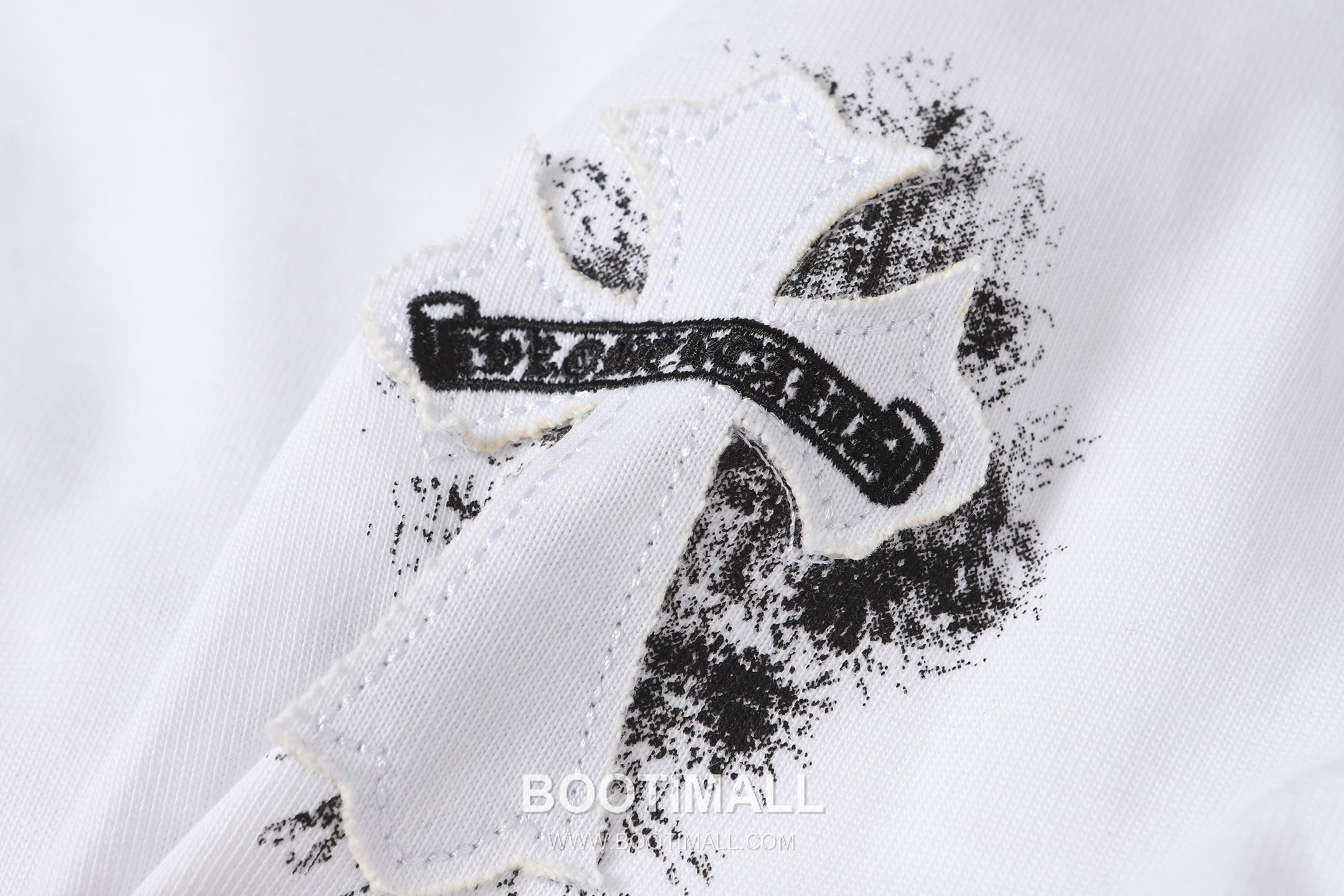 Chrome Hearts Cross Embroidered Round Neck Short Sleeve T-Shirt 크롬하츠 크로스 자수 라운드넥 반팔 티셔츠 7
