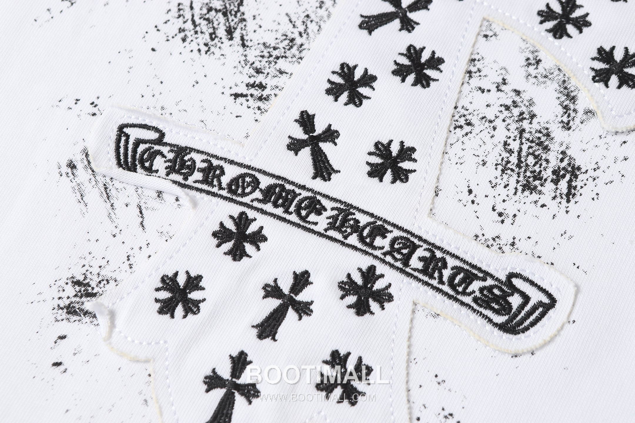 Chrome Hearts Cross Embroidered Round Neck Short Sleeve T-Shirt 크롬하츠 크로스 자수 라운드넥 반팔 티셔츠 8