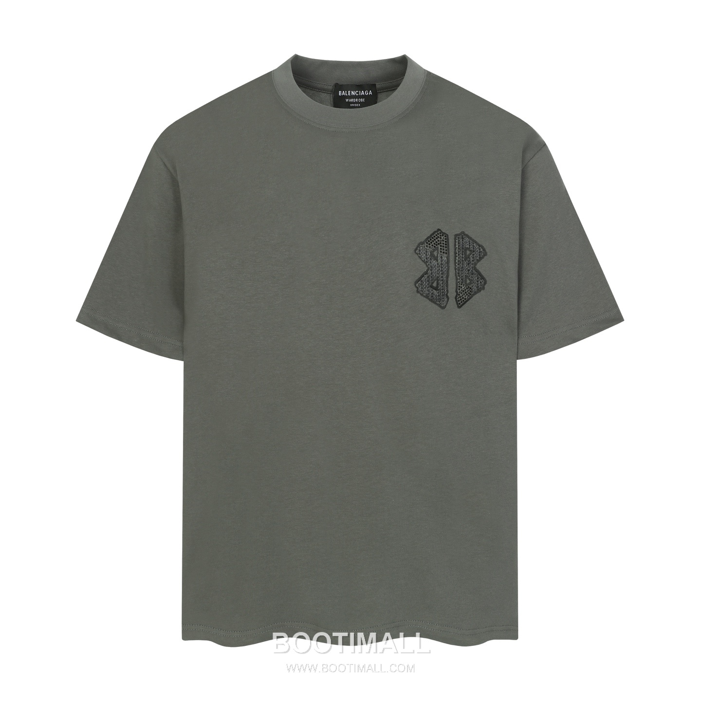 Balenciaga 2026SS Logo Rhinestone Round Neck Short Sleeve T-Shirt 발렌시아가 2026SS 로고 라인스톤 라운드넥 반팔 티셔츠 1