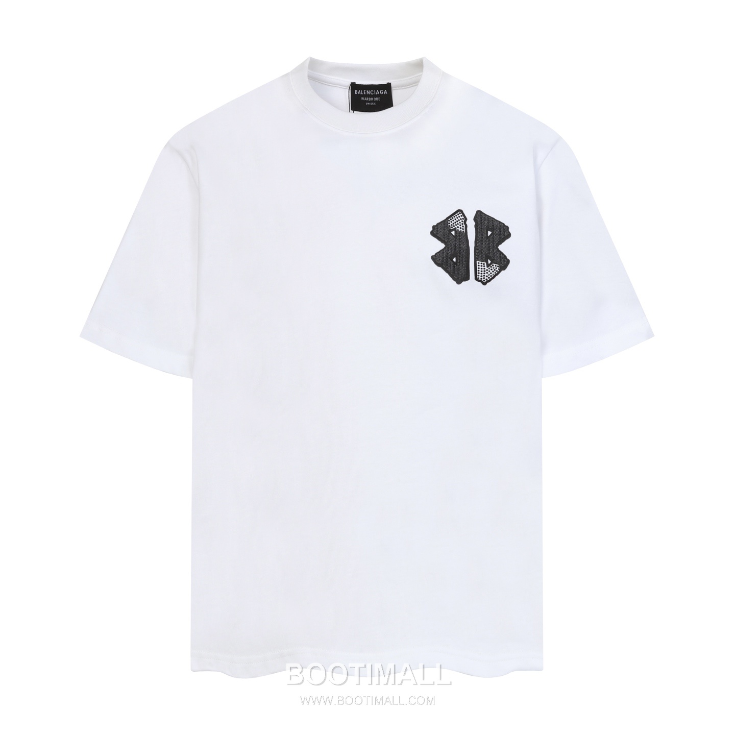 Balenciaga 2026SS Logo Rhinestone Round Neck Short Sleeve T-Shirt 발렌시아가 2026SS 로고 라인스톤 라운드넥 반팔 티셔츠 1