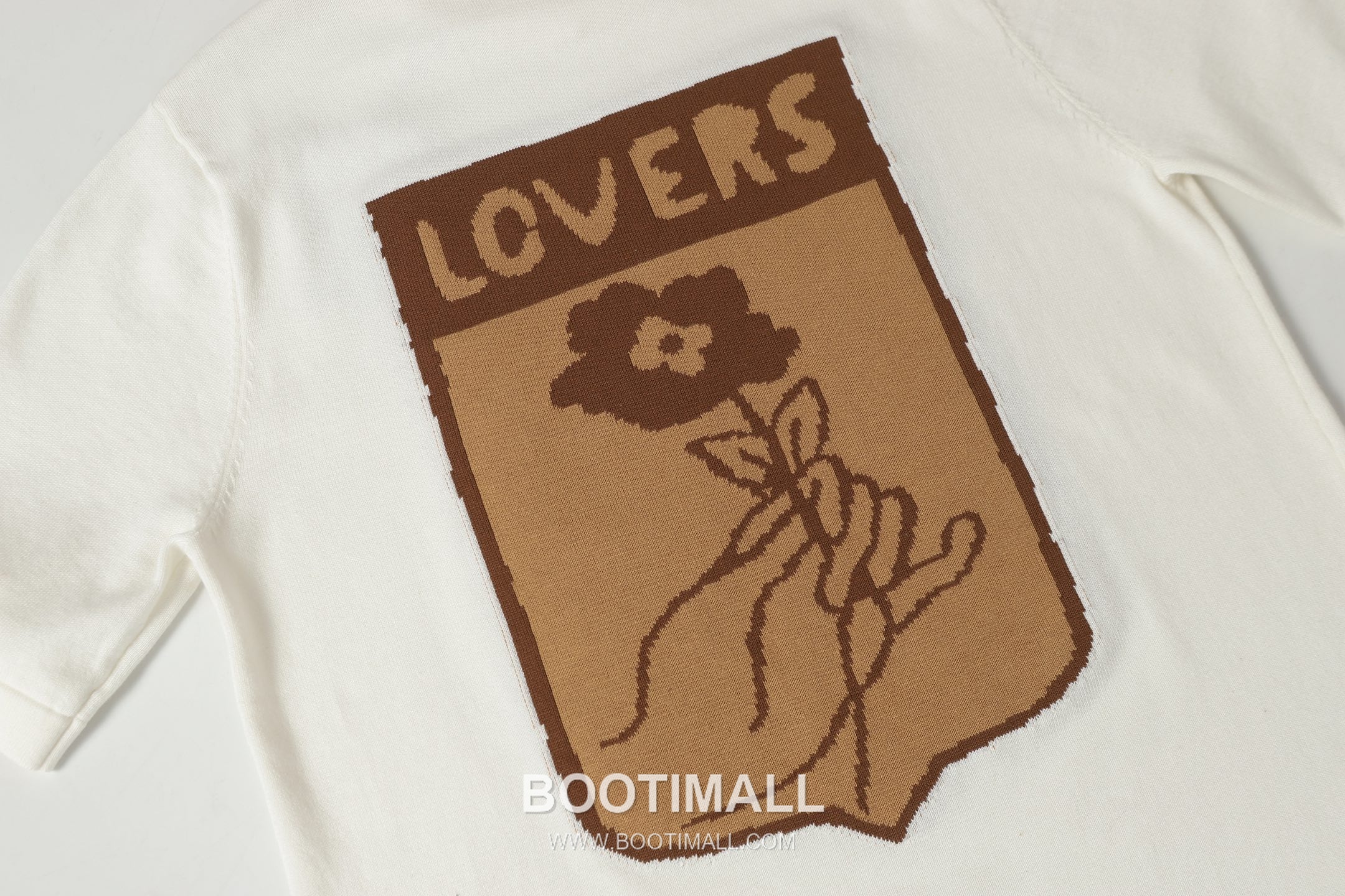 Louis Vuitton Monogram Jacquard Knit Crew Neck Short Sleeve T-Shirt Blue 루이비통 모노그램 자카드 니트 크루넥 반팔 티셔츠 블루 6