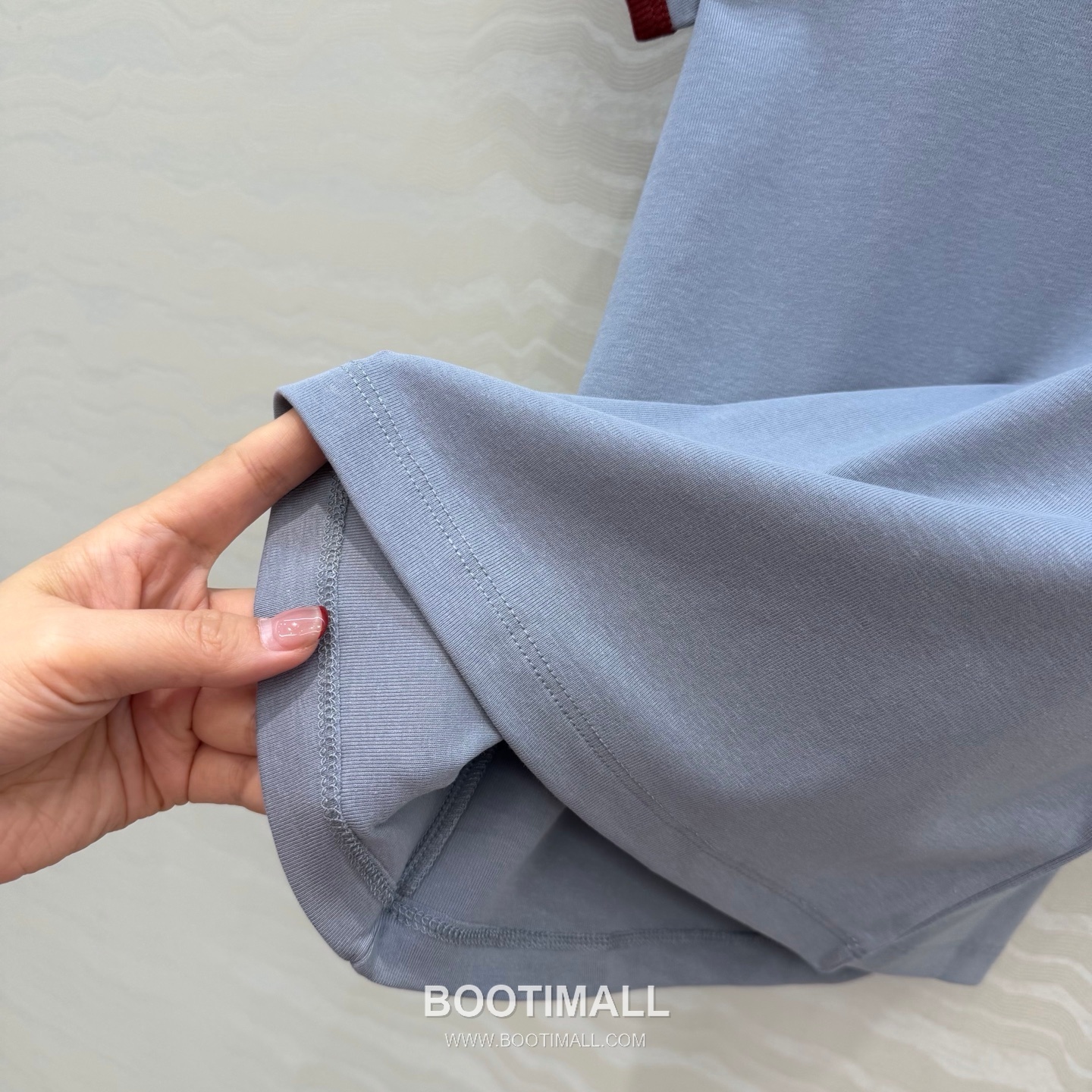 Prada Triangle Logo Cotton T-Shirt White 프라다 트라이앵글 로고 코튼 반팔 티셔츠 화이트 8