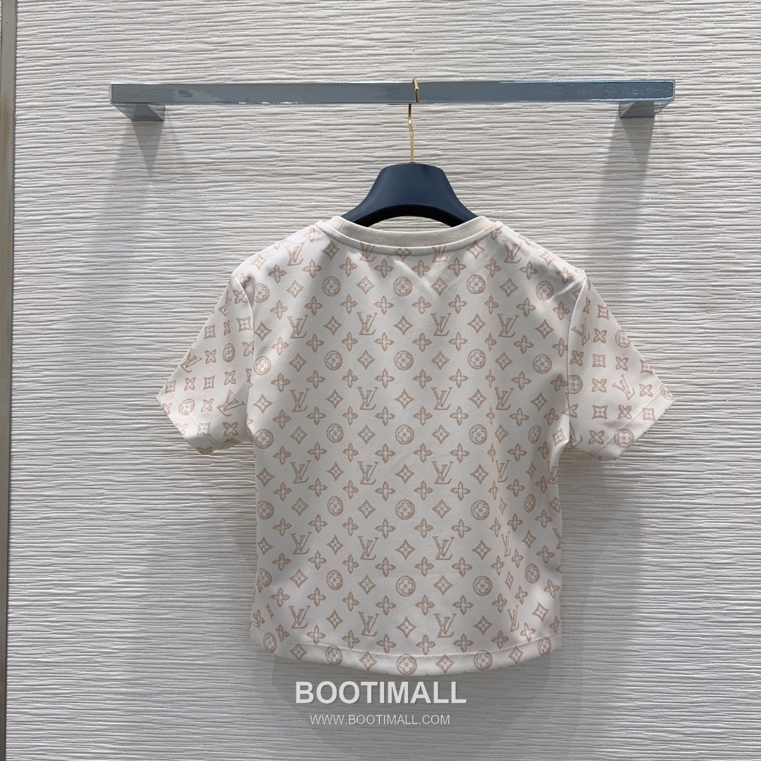 Louis Vuitton Monogram Pattern Cotton Blend Two-Piece Set Beige 루이비통 모노그램 패턴 코튼 블렌드 투피스 세트 베이지 9