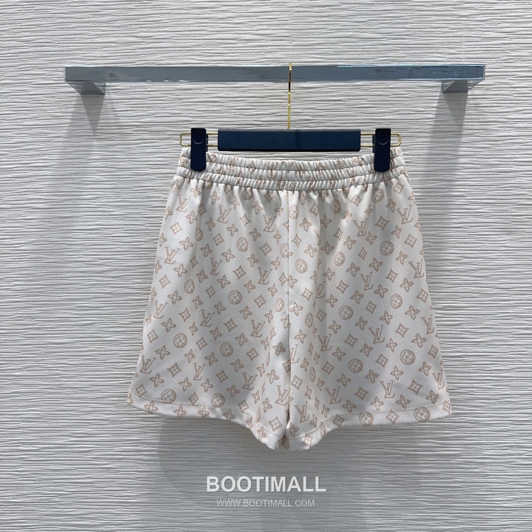 Louis Vuitton Monogram Pattern Cotton Blend Two-Piece Set Beige 루이비통 모노그램 패턴 코튼 블렌드 투피스 세트 베이지 18