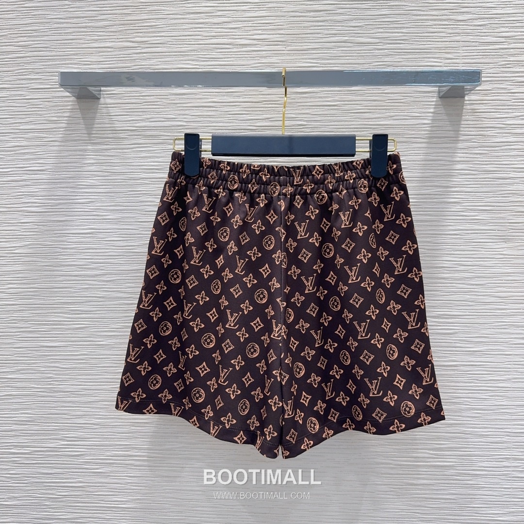 Louis Vuitton Monogram Pattern Cotton Blend Two-Piece Set Beige 루이비통 모노그램 패턴 코튼 블렌드 투피스 세트 베이지 18