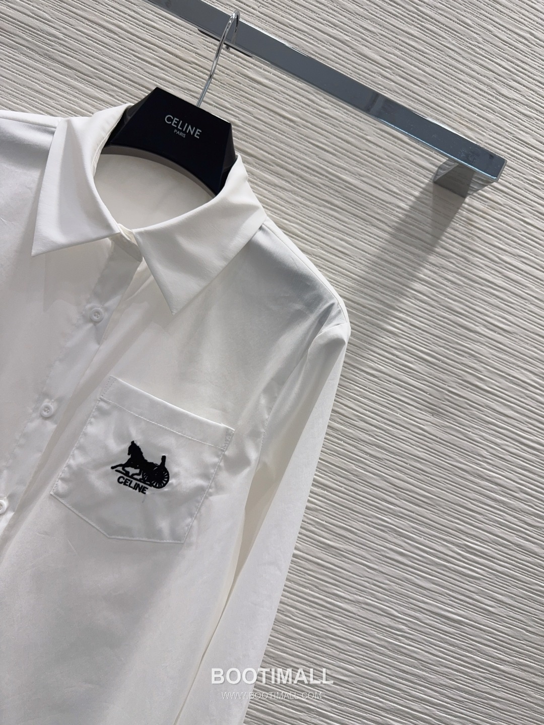 CELINE Premium Tailored Shirt White 셀린느 프리미엄 테일러드 셔츠 화이트 4