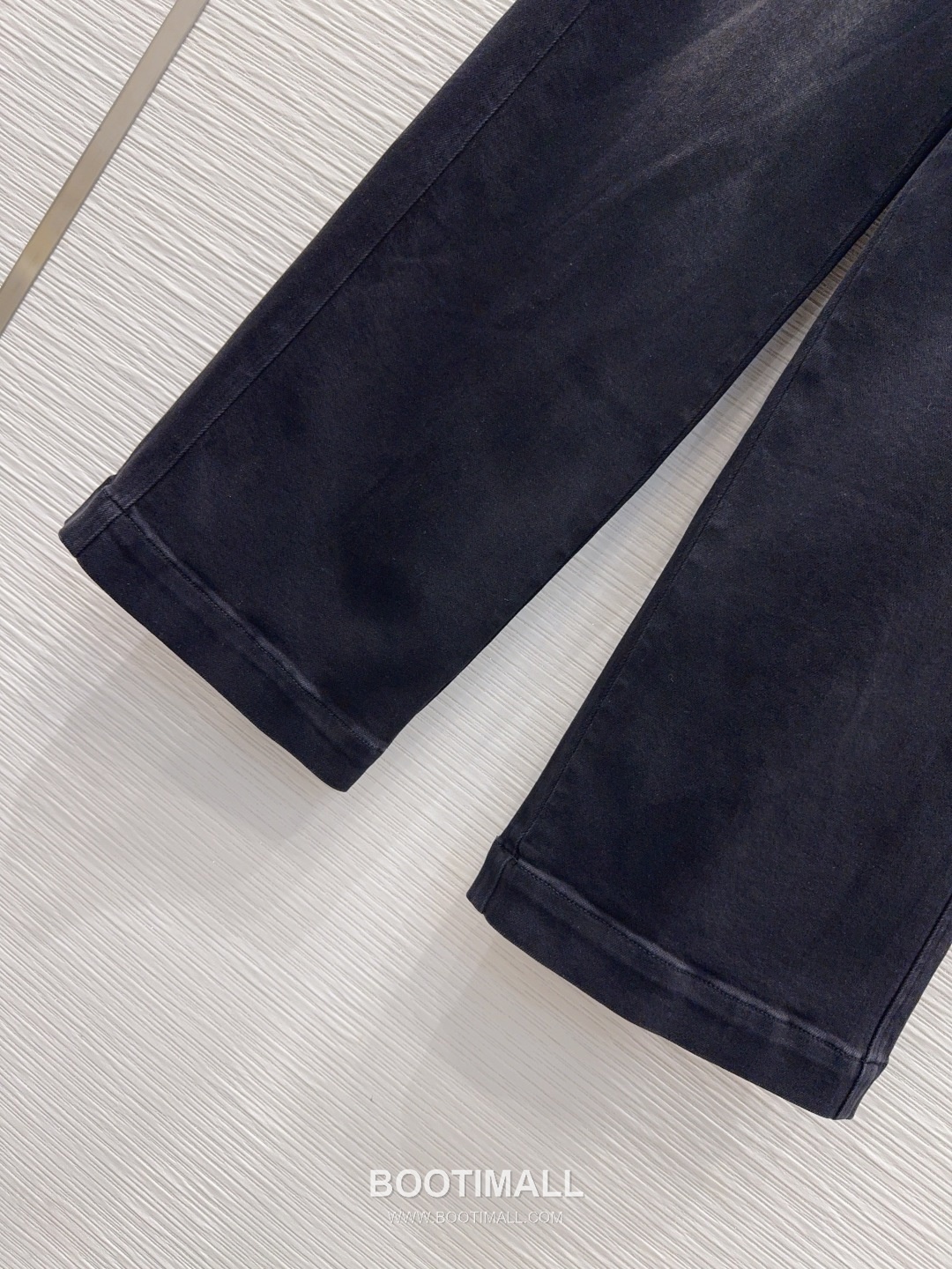 Prada Denim Wide Leg Jeans Black 프라다 데님 와이드 레그 진 블랙 6