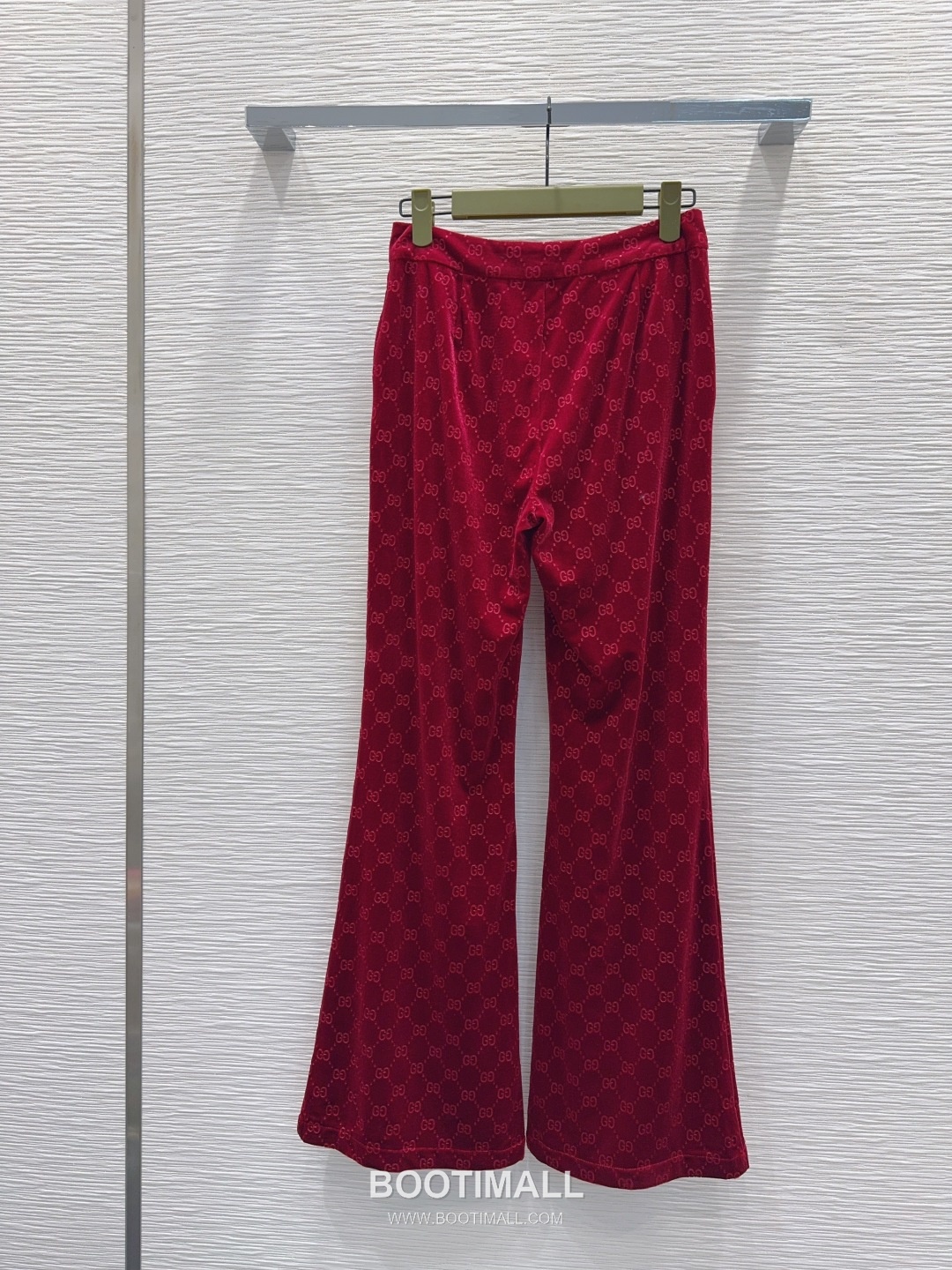 Gucci Velvet Jacquard Shirt Pants Set Burgundy 구찌 벨벳 자카드 셔츠 팬츠 세트 버건디 18