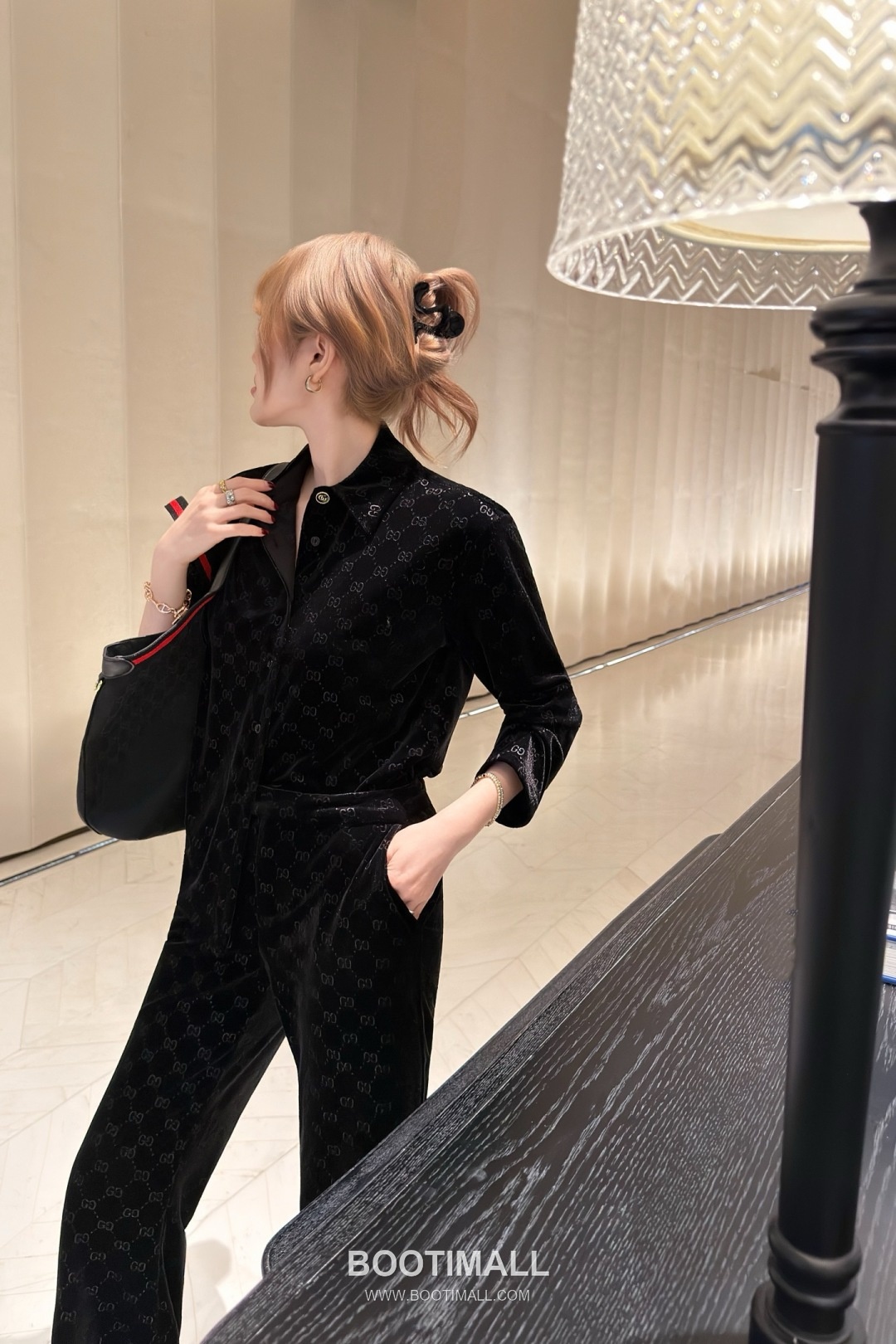 Gucci Velvet Set Suit Black 구찌 벨벳 세트 수트 블랙 21