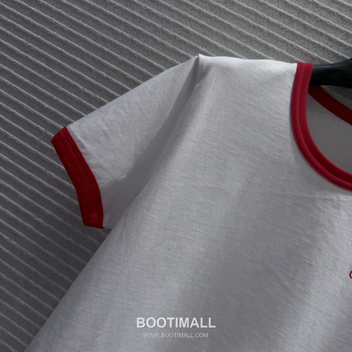 Gucci Color Block Short Sleeve T-Shirt Red White 구찌 컬러 블록 반팔 티셔츠 레드 화이트 5