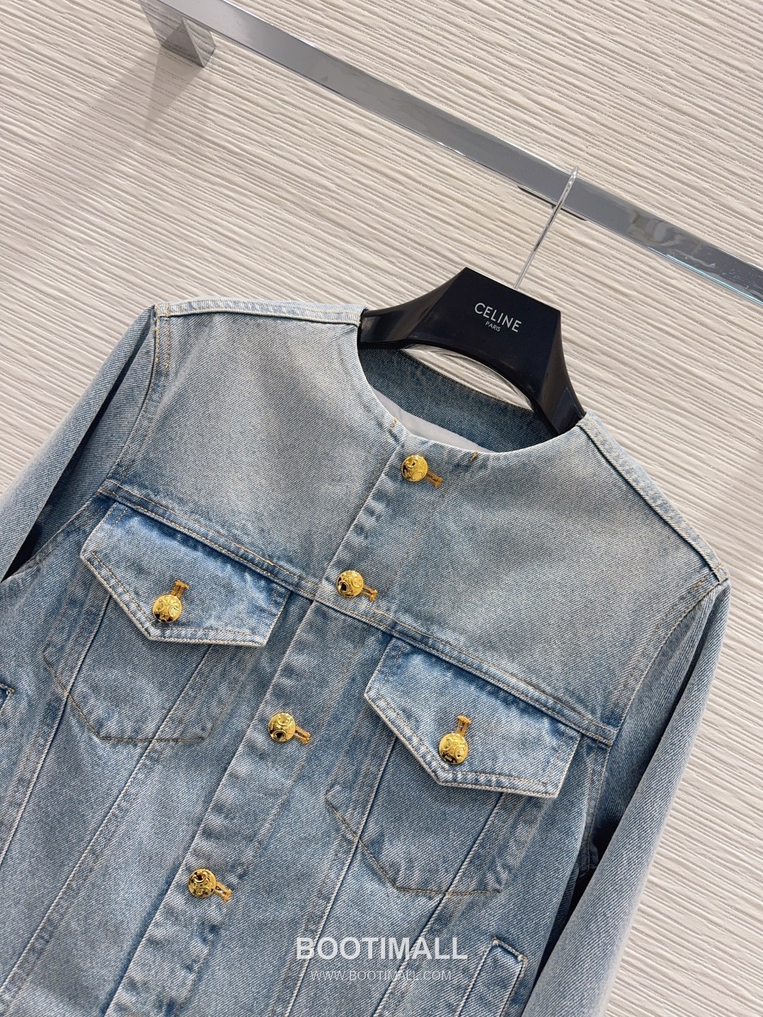 CELINE Washed Denim Jacket Light Blue 셀린느 워시드 데님 자켓 라이트 블루 2