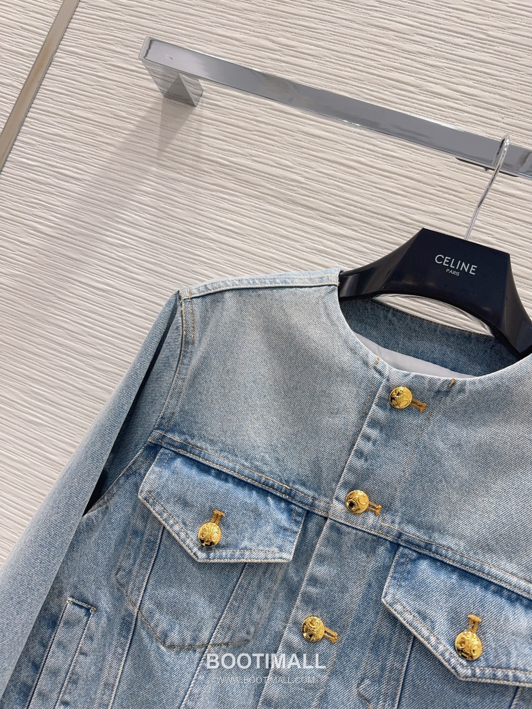 CELINE Washed Denim Jacket Light Blue 셀린느 워시드 데님 자켓 라이트 블루 3