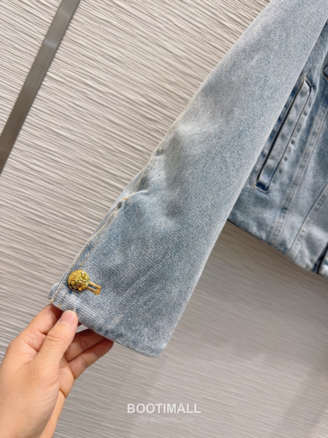 CELINE Washed Denim Jacket Light Blue 셀린느 워시드 데님 자켓 라이트 블루 5