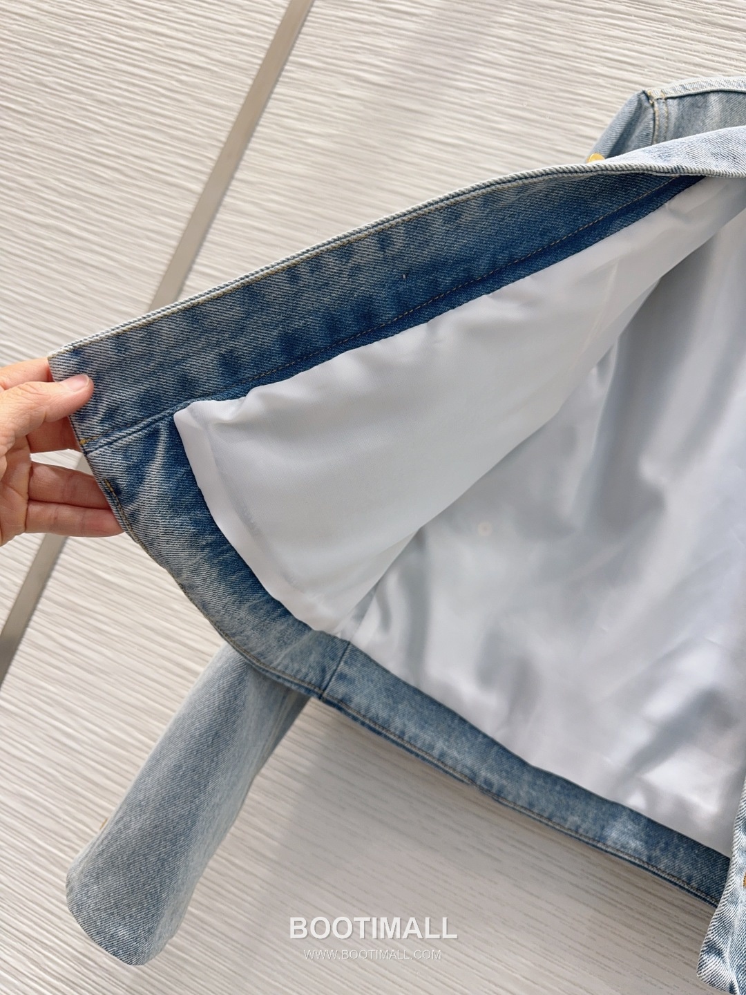 CELINE Washed Denim Jacket Light Blue 셀린느 워시드 데님 자켓 라이트 블루 6