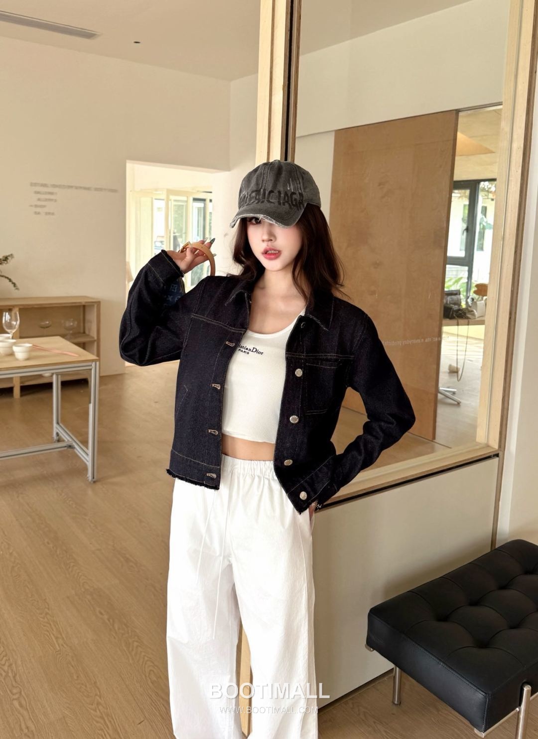 Prada Denim Jacket Black 프라다 데님 자켓 블랙 11