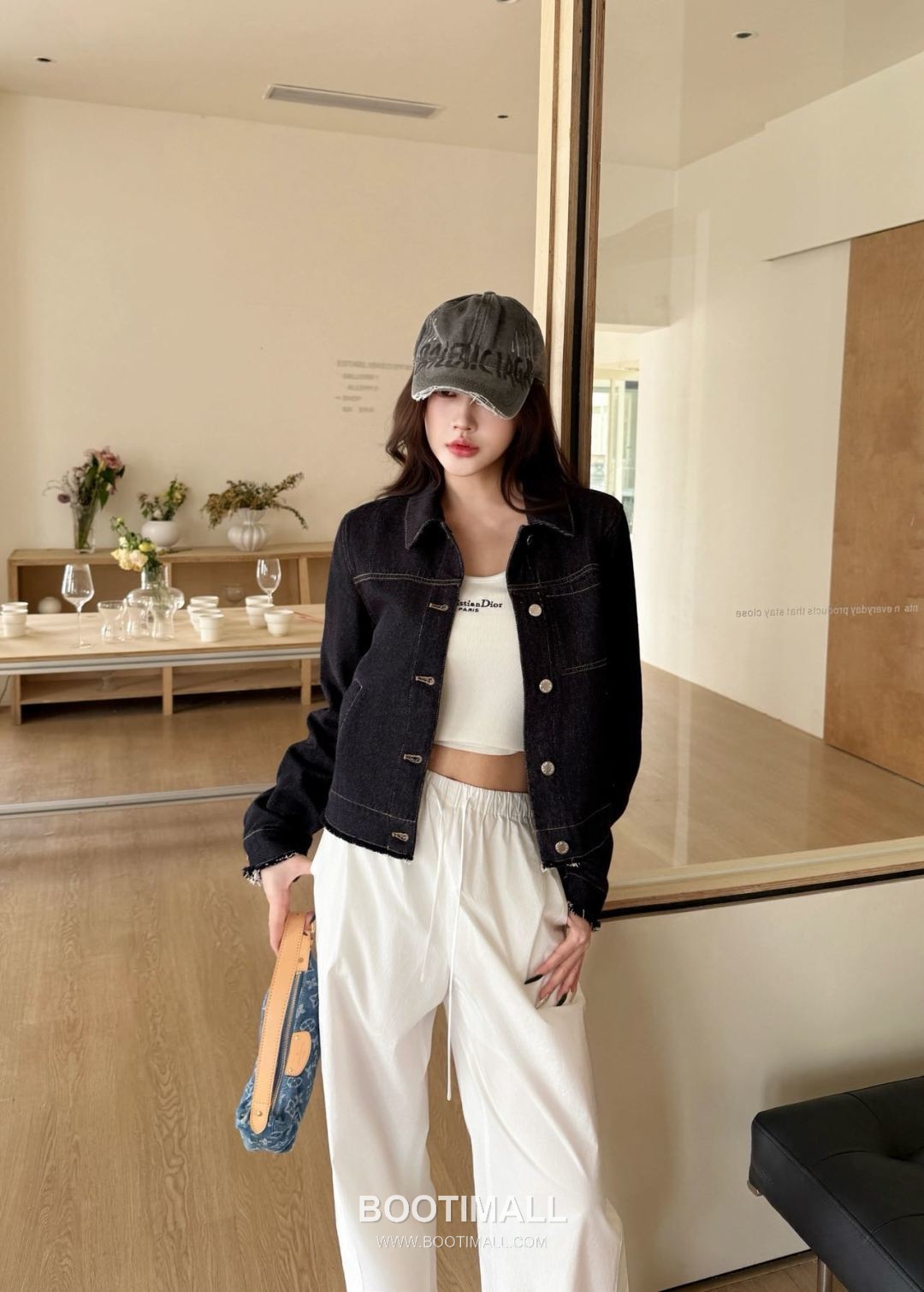 Prada Denim Jacket Black 프라다 데님 자켓 블랙 12