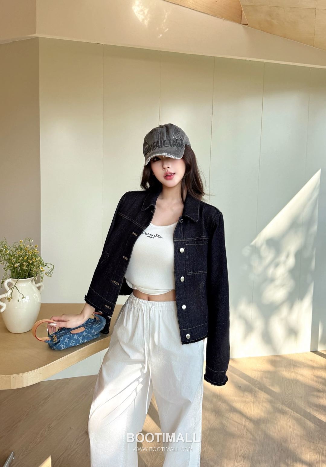 Prada Denim Jacket Black 프라다 데님 자켓 블랙 16