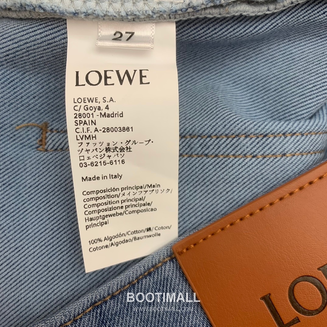 Classic Logo Embroidery Straight Denim Jeans Blue 클래식 로고 자수 스트레이트 데님 진 블루 8