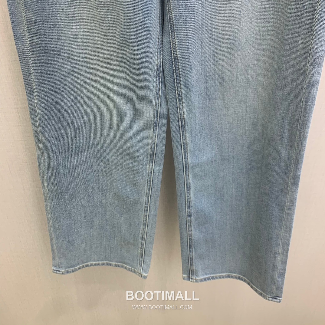 Straight Fit Denim Jeans Blue Light Blue 스트레이트 핏 데님 진 블루 라이트 블루 5