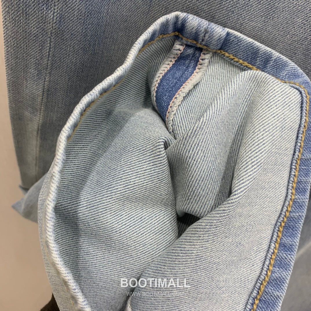 Straight Fit Denim Jeans Blue Light Blue 스트레이트 핏 데님 진 블루 라이트 블루 7