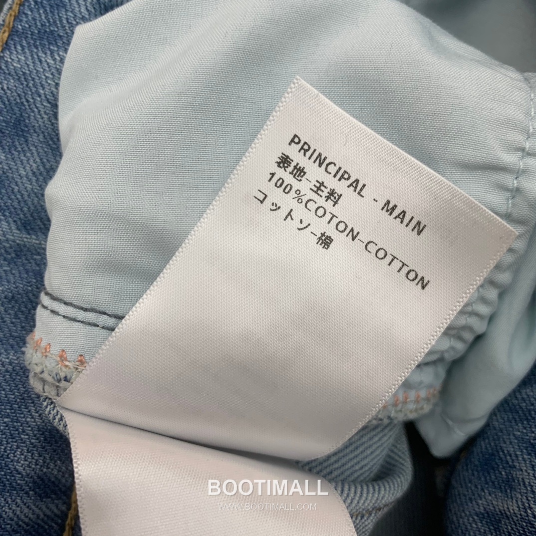 Straight Fit Denim Jeans Blue Light Blue 스트레이트 핏 데님 진 블루 라이트 블루 8