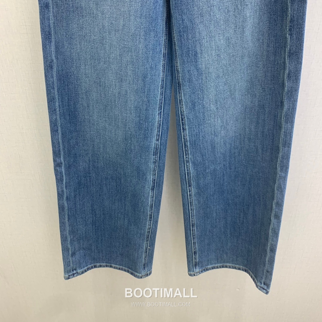 Straight Fit Denim Jeans Blue Light Blue 스트레이트 핏 데님 진 블루 라이트 블루 5